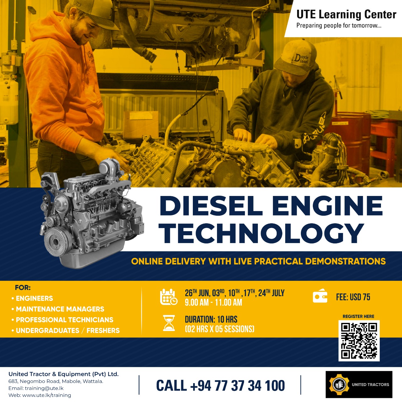 Diesel Engine Fundamentals UTE Learning Center UTE Training