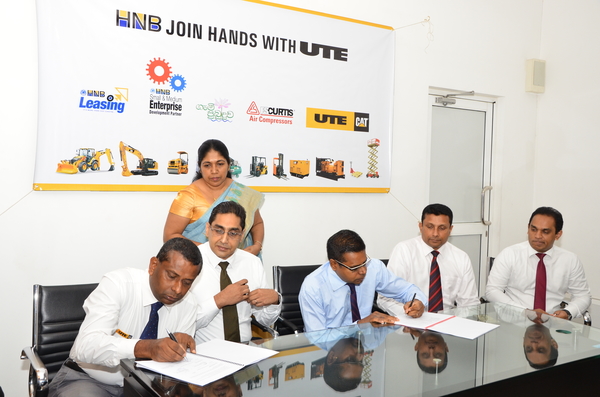 UTE and HNB combine strengths to support Sri Lanka’s SME